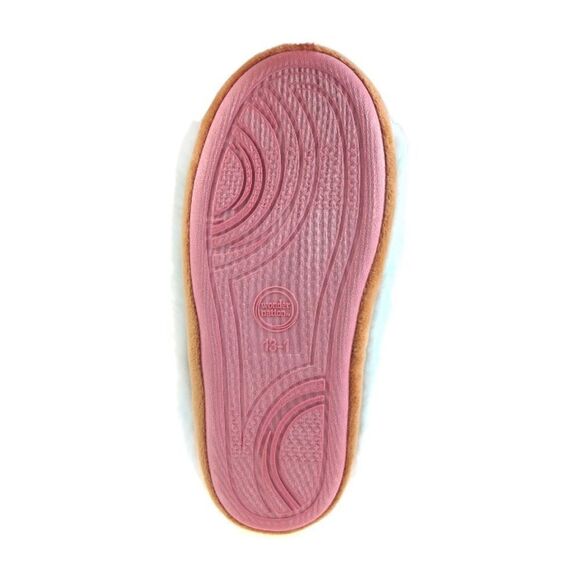 Baby Toddler Fuzzy Soft Comfy Unicorn Slippers Shoes Size 6 - Picture 3 of 4